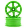 Traxxas Wheels, Volk Racing TE37 (green) (2)