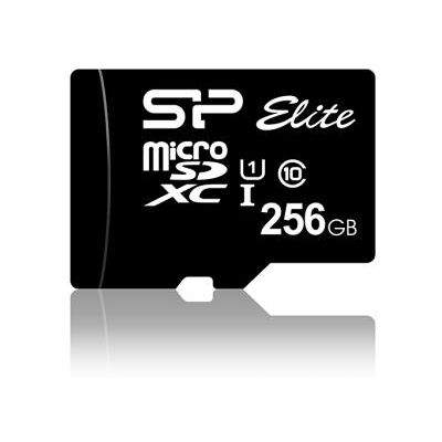 Silicon Power Micro SDHC Card Elite 256GB Met Adapter Silicon Power Micro SDHC Card Elite 256GB Met Adapter