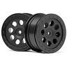 HPI St-8 wheel black (0mm offset/2pcs)