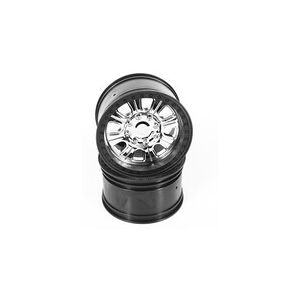 Axial 3.8 Raceline Monster Wheels (Chrome/Black) (2pcs) (AX31043) Axial 3.8 Raceline Monster Wheels (Chrome/Black) (2pcs) (AX31043)