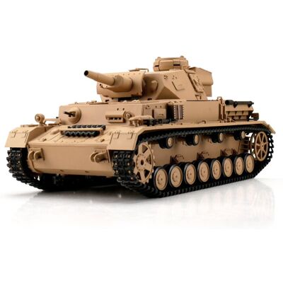 Torro 1/16 RC Tank Panzer IV Ausf. F1 sand BB+IR (Metal Tracks) Torro 1/16 RC Tank Panzer IV Ausf. F1 sand BB+IR (Metal Tracks)