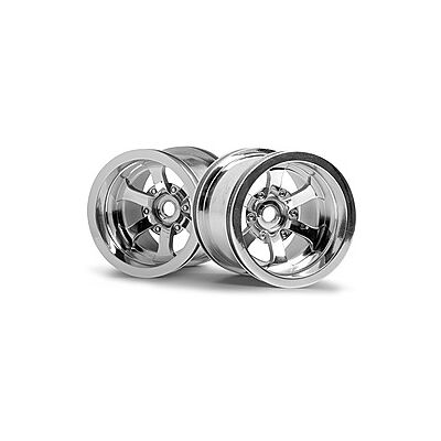 HPI Scorch - 6 spaken - chroom - wiel HPI Scorch - 6 spaken - chroom - wiel