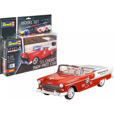 Revell 1/25 Indy Pace Car 1955 Chevy Geschenkset Revell 1/25 Indy Pace Car 1955 Chevy Geschenkset