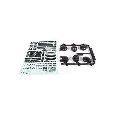 Axial - Y-380 - 1/10-Scale - Helder - Interieurset Axial - Y-380 - 1/10-Scale - Helder - Interieurset