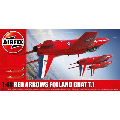 Airfix 1/48 Red Arrows Folland Gnat T.1 Airfix 1/48 Red Arrows Folland Gnat T.1