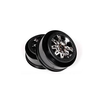 Axial 2.2 3.0 Raceline Renegade Wheels - 34mm (Chrome/Black) (2pcs) (AX08106) Axial 2.2 3.0 Raceline Renegade Wheels - 34mm (Chrome/Black) (2pcs) (AX08106)