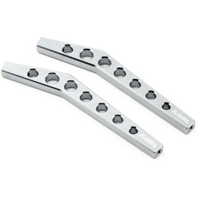 Axial Machined Hi-Clearance Links - Grey (2pcs) (AX30469) Axial Machined Hi-Clearance Links - Grey (2pcs) (AX30469)
