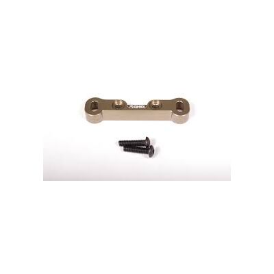 Axial EXO Machined Aluminum Front Toe Block F2 (Hard Anodized) (AX30812) Axial EXO Machined Aluminum Front Toe Block F2 (Hard Anodized) (AX30812)