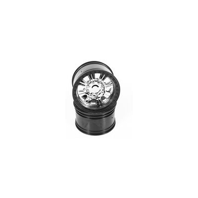 Axial 3.8 Raceline Monster Wheels (Chrome/Black) (2pcs) (AX31043) Axial 3.8 Raceline Monster Wheels (Chrome/Black) (2pcs) (AX31043)