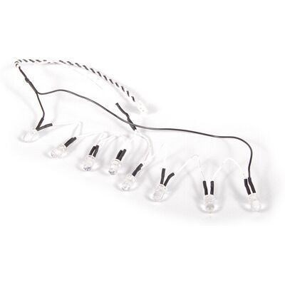 Axial 8 LED Light String (White LED) (AX31098) Axial 8 LED Light String (White LED) (AX31098)