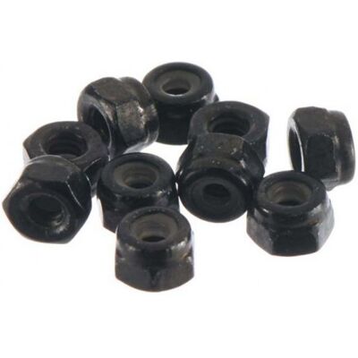 Axial M2 Nylon Locking Hex Nut (Black) (10pcs) (AX31147) Axial M2 Nylon Locking Hex Nut (Black) (10pcs) (AX31147)