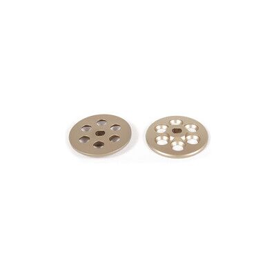 Axial Machined Slipper Plate (Hard Anodized) (2pcs) (AX31164) Axial Machined Slipper Plate (Hard Anodized) (2pcs) (AX31164)