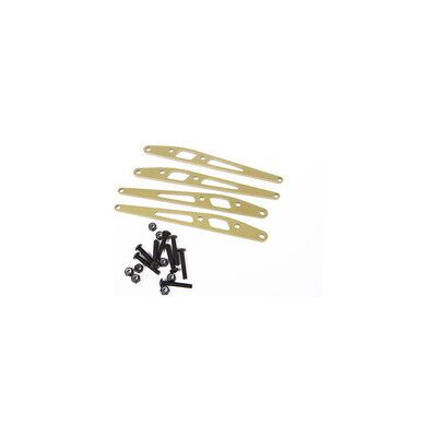 Axial - AX31245 - Aluminium - 4pcs - RC-onderdeel Axial - AX31245 - Aluminium - 4pcs - RC-onderdeel