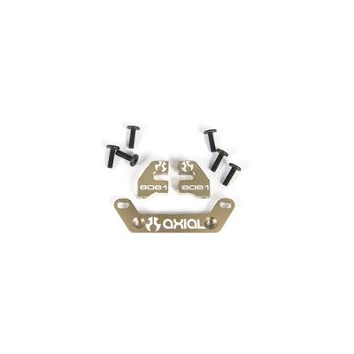 Axial AR60 Machined Servo Plate and Mounts Set (Hard Anodized) (AX31432) Axial AR60 Machined Servo Plate and Mounts Set (Hard Anodized) (AX31432)