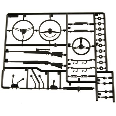 Axial - AX80037 - Zwart - Interior Details - Onderdelenboom Axial - AX80037 - Zwart - Interior Details - Onderdelenboom