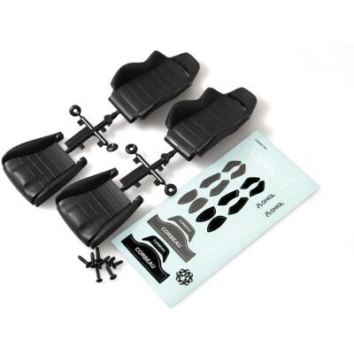 Axial Corbeau LG1 Seat (Black) (2pcs) (AX80090) Axial Corbeau LG1 Seat (Black) (2pcs) (AX80090)