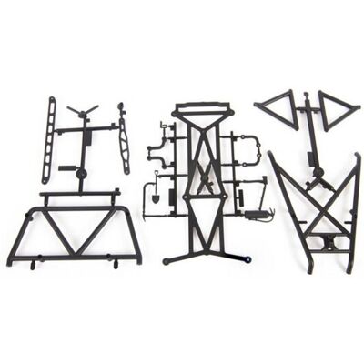 Axial Drop Bed Roll Cage Set: UMG 6x6 (AXI230005) Axial Drop Bed Roll Cage Set: UMG 6x6 (AXI230005)
