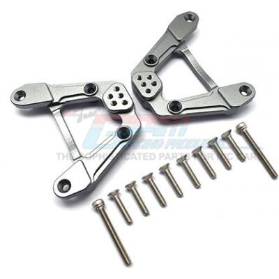 GPM - Axial SCX6 - Adjustable Rear Damper Mount - Grey GPM - Axial SCX6 - Adjustable Rear Damper Mount - Grey
