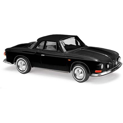 Busch Karmann Ghia 1600 Zwart 1/87 Busch Karmann Ghia 1600 Zwart 1/87