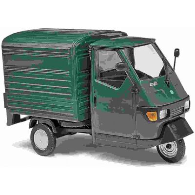 Busch Piaggio Met Laadbak Groen 1/43 Busch Piaggio Met Laadbak Groen 1/43