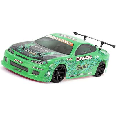 FTX Banzai Drift Auto RTR - Groen FTX Banzai Drift Auto RTR - Groen