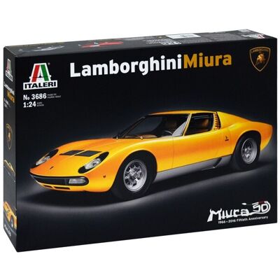 Italeri - 1/24 Lamborghini Miura Italeri - 1/24 Lamborghini Miura
