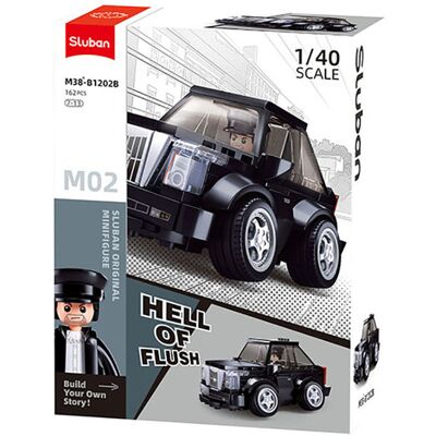 Sluban - MCAR M02 - 162 blokjes - carclub - Bouwset Sluban - MCAR M02 - 162 blokjes - carclub - Bouwset