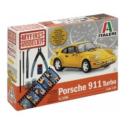 Italeri 1/24 Porsche 911 Turbo My First Model Kit Italeri 1/24 Porsche 911 Turbo My First Model Kit