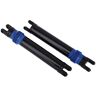 Traxxas Half shaft set, left or right (plastic parts only) (internal splined half shaft/ external splined half shaft/ rubber boot) (assembled with glued bo...