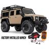 Traxxas TRX-4 Land Rover Defender met lier - Sand