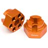 HPI Aluminum hex hub (0mm offset/orange)