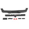 RC4WD OEM Rear Bumper w/ Tow Hook + License Plate Holder for Axial 1/10 SCX10 III Jeep JLU Wrangler (VVV-C1113)
