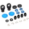 Traxxas Rebuild kit, gtr composite shocks (x-rings, bladders, pistons, e-clips, shock rod ends, hollow balls) (renews 2 shocks)