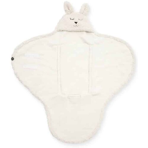 Jollein wikkeldeken Bunny Off-White Maat