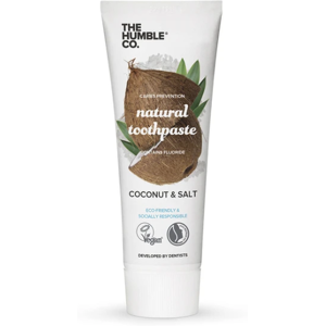 The Humble Co. Natural Coconut & Salt - 75 ml - Tandpasta The Humble Co. Natural Coconut & Salt - 75 ml - Tandpasta
