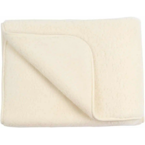 WOLLIES Amsterdam - Wieg Deken - Wit - Merino Wol - 75 x 100 CM WOLLIES Amsterdam - Wieg Deken - Wit - Merino Wol - 75 x 100 CM