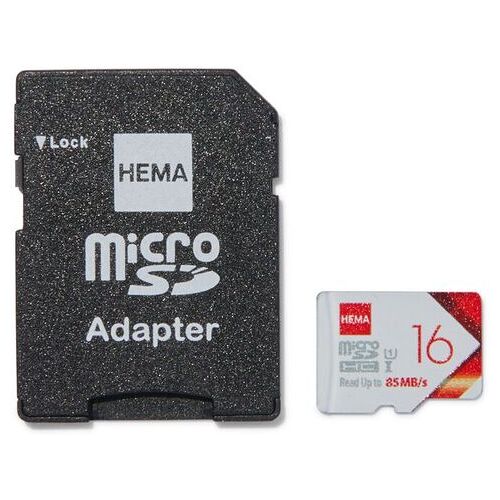 HEMA Micro SD Geheugenkaart 16GB