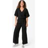 HEMA Damesjumpsuit Iggy Zwart (zwart) Zwart Medium