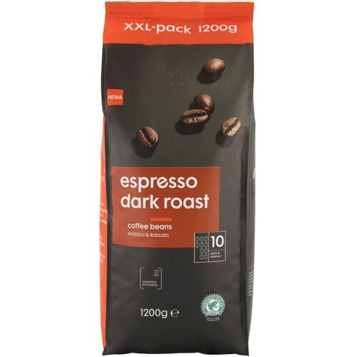 HEMA Koffiebonen Dark Roast Espresso - 1.2 Kg