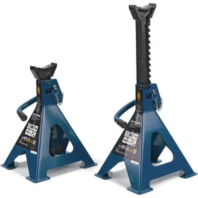 HBM 6 Ton Assteunen, set van 2 stuks HBM 6 Ton Assteunen, set van 2 stuks