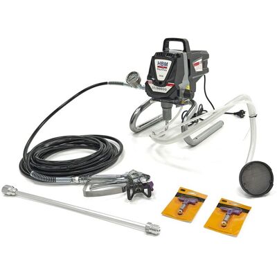 HBM Hogedruk Airless Verfspuitmachine 1010 Watt HBM Hogedruk Airless Verfspuitmachine 1010 Watt