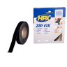 HPX Zip fix klittenband (lus) - zwart 20mm x 5m
