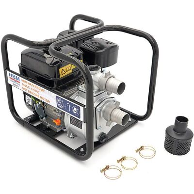 HBM Waterpomp - 196cc, 6,5 PK, Benzinemotor - Waterpomp HBM Waterpomp - 196cc, 6,5 PK, Benzinemotor - Waterpomp