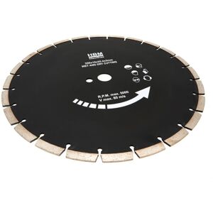 HBM 350 mm Diamantzaagblad voor HBM 350 mm Professionele Steenzaagmachine - 2300W HBM 350 mm Diamantzaagblad voor HBM 350 mm Professionele Steenzaagmachine - 2300W