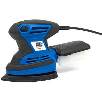HBM 200 Watt Handhijskrabber - Multifunctioneel met 12 schuurvellen HBM 200 Watt Handhijskrabber - Multifunctioneel met 12 schuurvellen