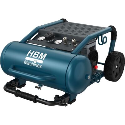 HBM olievrije stille compressor, 19 liter HBM olievrije stille compressor, 19 liter