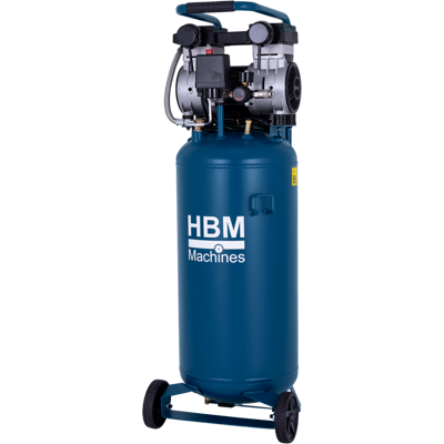 HBM verticale stille compressor, 50 liter HBM verticale stille compressor, 50 liter