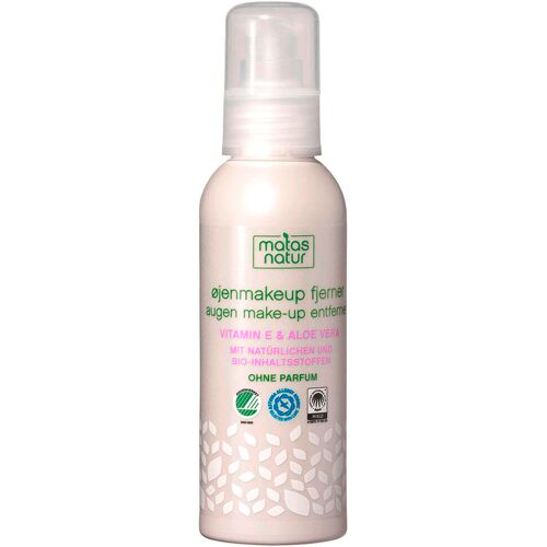 MATAS Natur Oogmake-up remover met aloë vera en vitamine E 125 ml