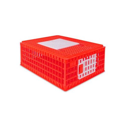 Transportkist voor pluimvee, 74 x 55 x 29 cm, VOSS.farming, transportbox, 3 deuren