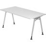 hjh OFFICE PRO ATOS 16 S   Bureau - Wit 160 x 80 Tafelhoogte I In hoogte verstelbaar